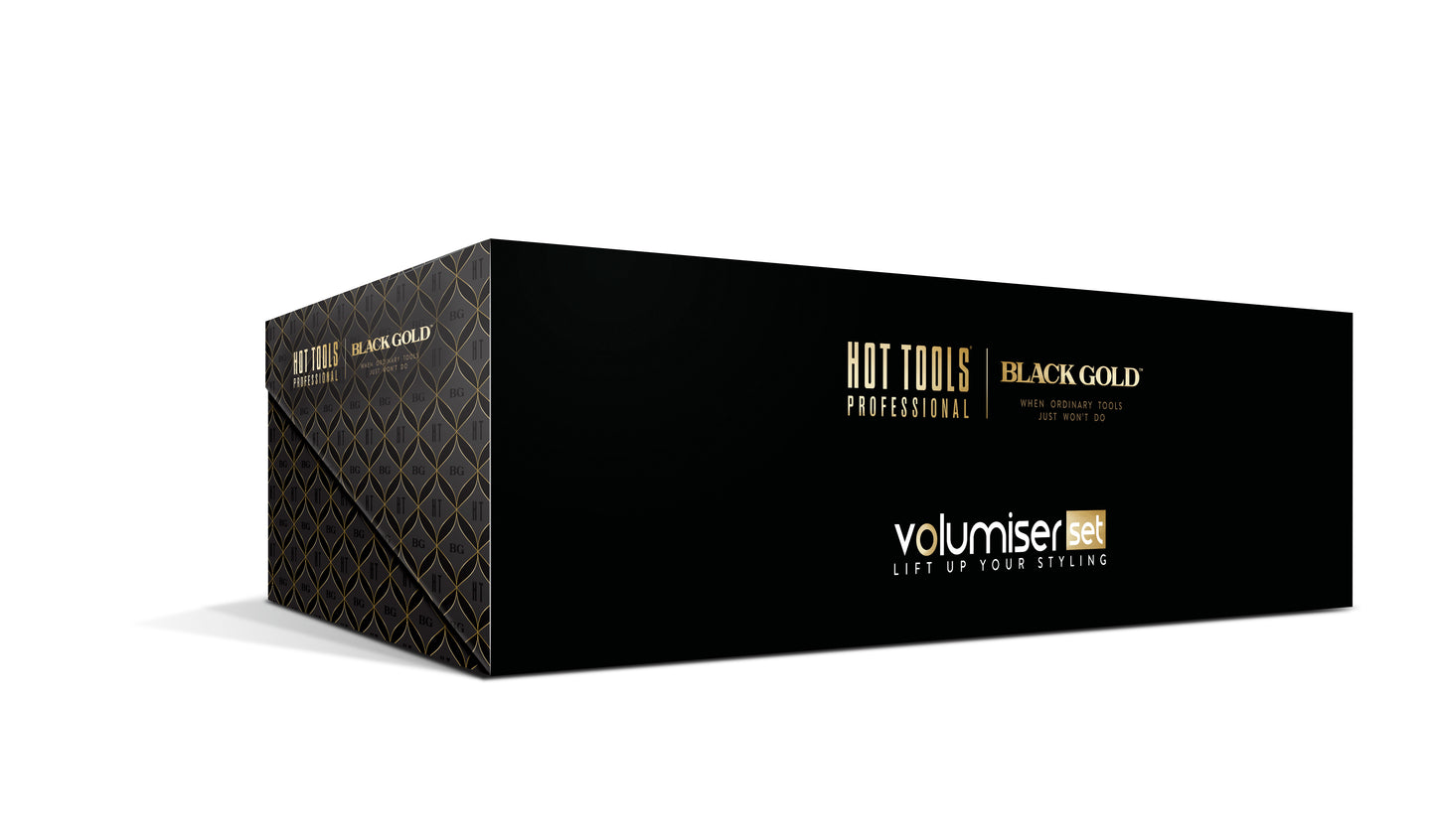 Hot Tools Black Gold Volumiser Set